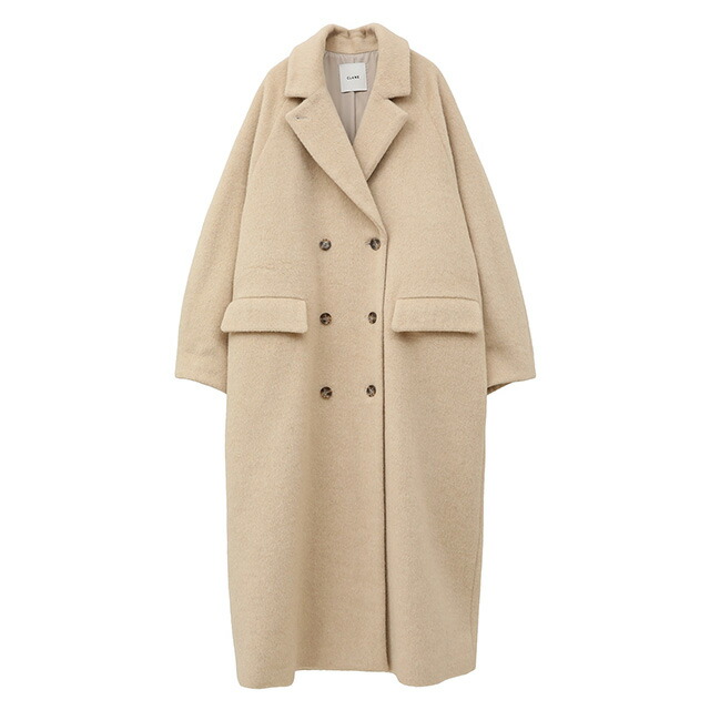 楽天市場】クラネ CLANE ダブル ウール ロング コート DOUBLE WOOL