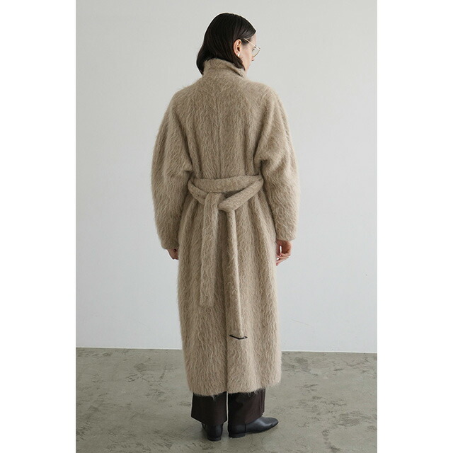 楽天市場】クラネ CLANE ロング シャギー レディ マキシ コート LONG