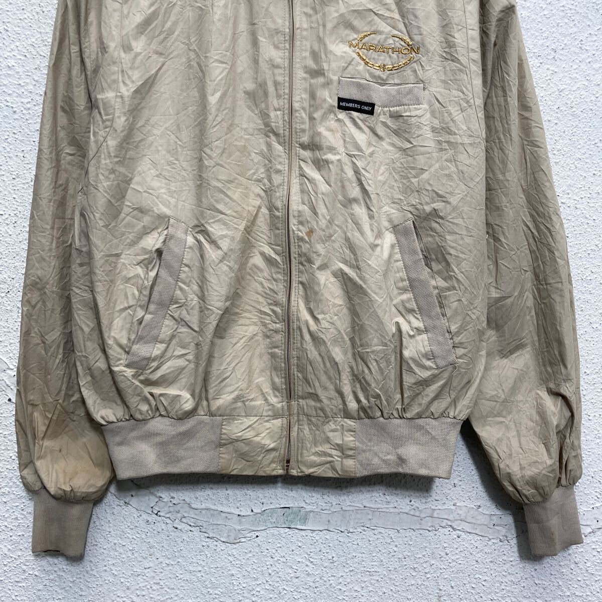 楽天市場】【中古】【古着】 MEMBERS ONLY ジャケット L~ ベージュ