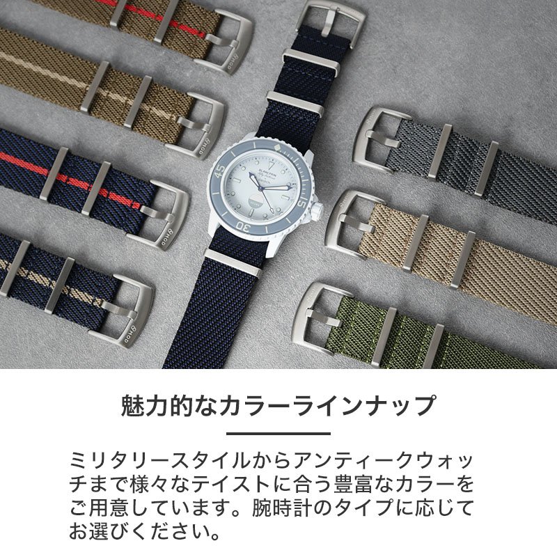 楽天市場】【ブランパン スウォッチ 対応 ベルト】MOD プレミアム