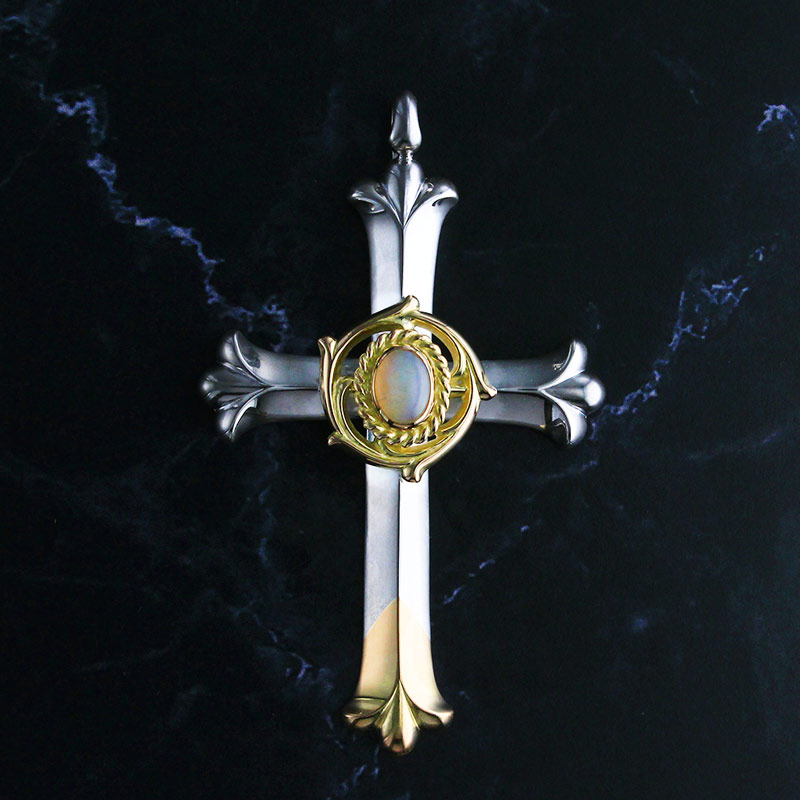 楽天市場】鷲見太郎 Taro Washimi ペンダント cross K18 top pendant