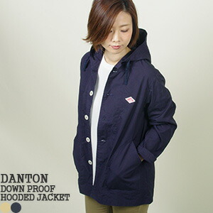 楽天市場】ダントン/DANTON ダウンプルーフフード付きジャケット フ