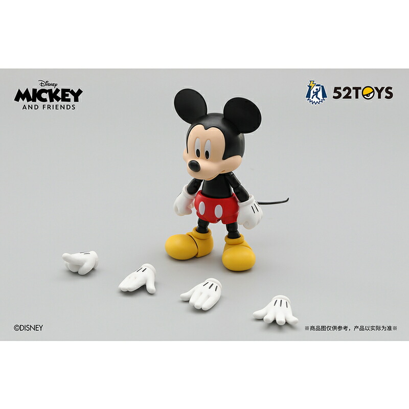楽天市場】009_52TOYS 3.75'シリーズ ミッキーアンドフレンズ ミッキー