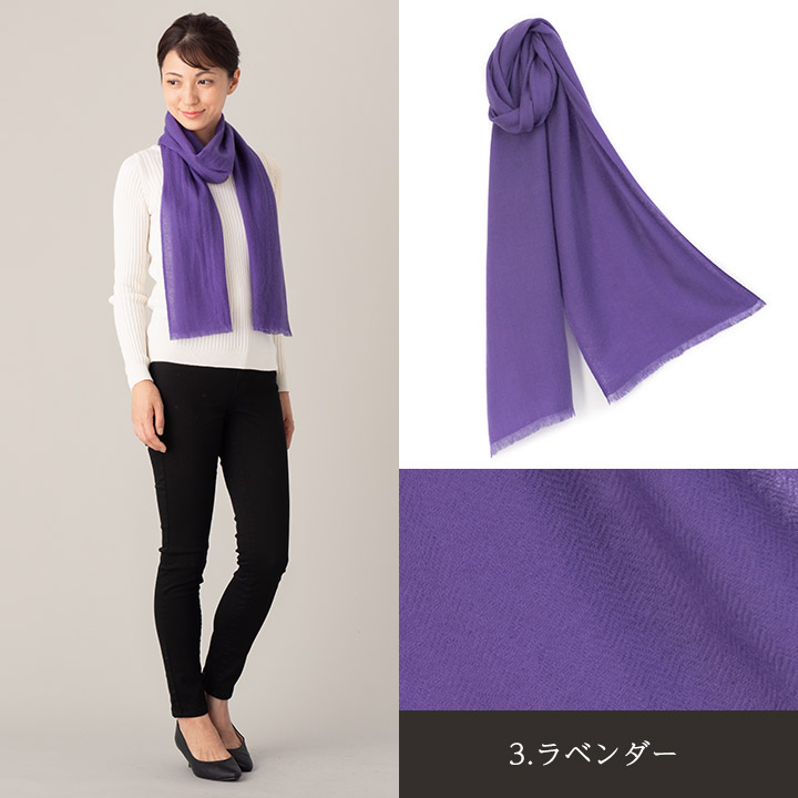 楽天市場】カシミヤ 100% マフラー [ギフト箱入] カシミア マフラー