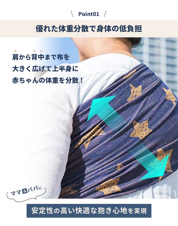 楽天市場】【W特典付／2年保証】ディディモス スリング ディディ