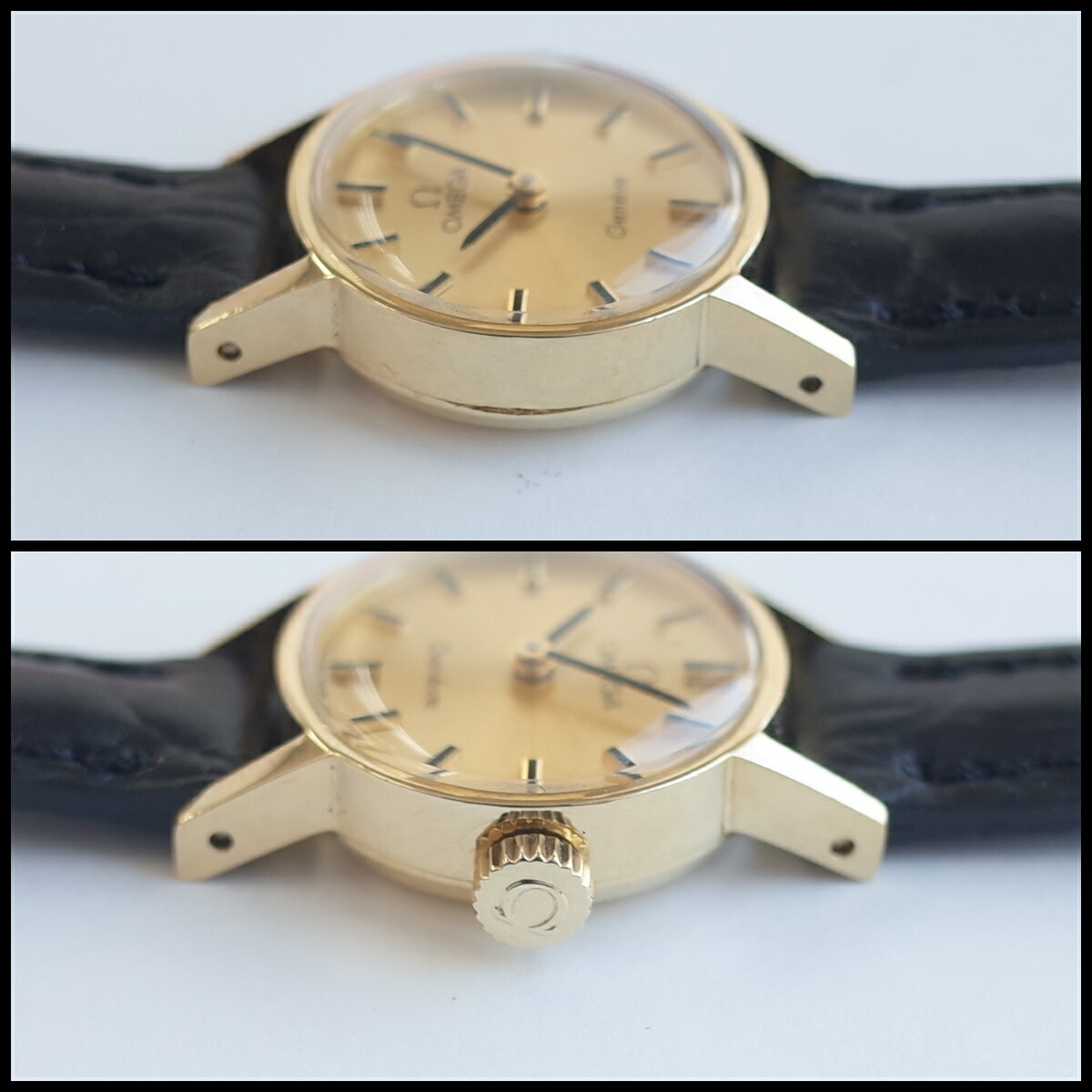 楽天市場】美品 オメガ デビル 70's アンティーク 750YG k18 ラウンド