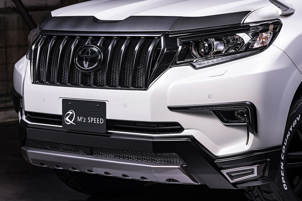 楽天市場】M'zspeed PRADO 150 対応フロントグリル(ABS製)カメラ有