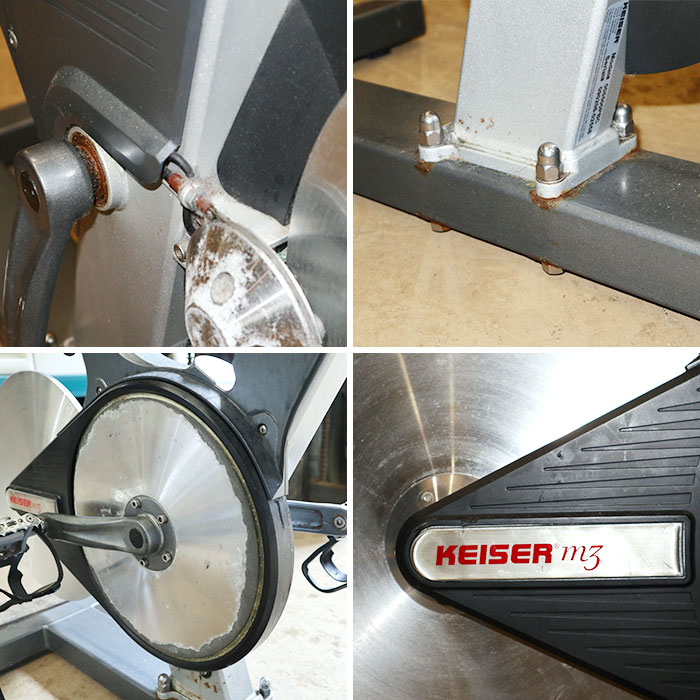 楽天市場】【引取限定】 インドアサイクル m3 カイザー KEISER 2010年