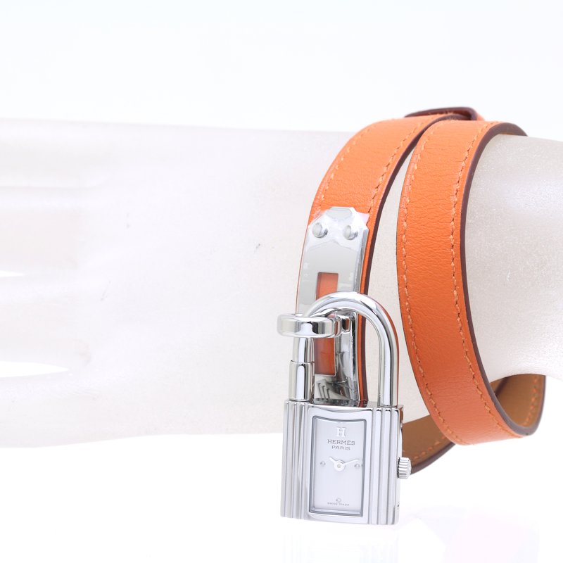 楽天市場】HERMES エルメス ケリーウォッチ PM ドゥブルトゥール KE1