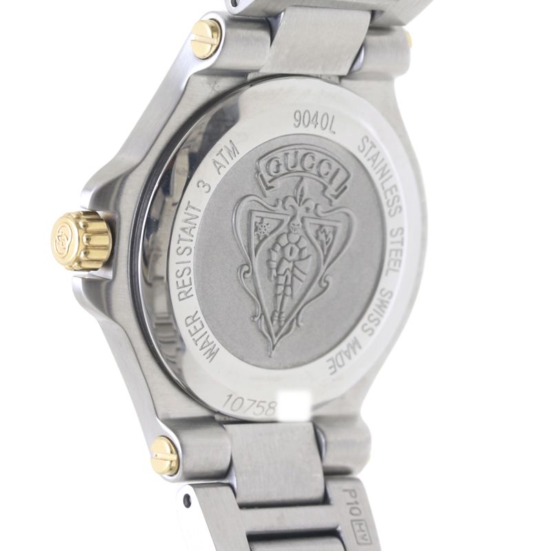 楽天市場】GUCCI グッチ 9045シリーズ 9040L【電池交換済】ステンレス