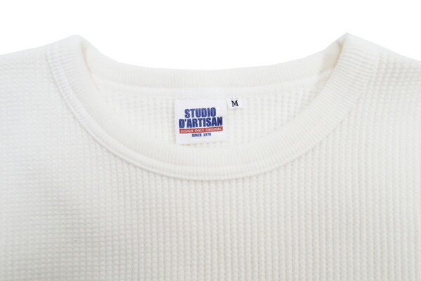 楽天市場】ステュディオ・ダ・ルチザン サーマル 長袖Tシャツ 9936