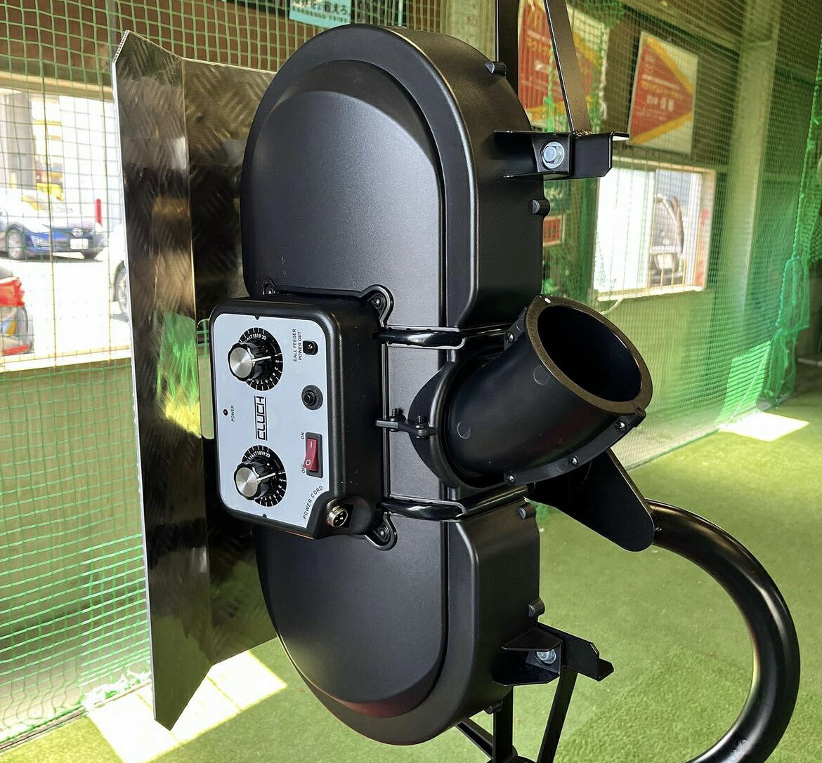 楽天市場】防球シールド【硬式用】 2ホイール式ピッチングマシン用
