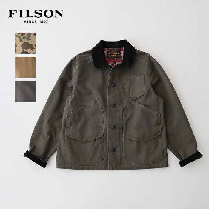 楽天市場】フィルソン キャンバス アウトフィッター ジャケット