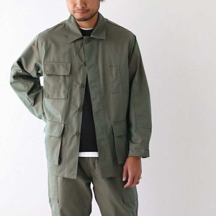 楽天市場】ポストオーバーオールズ BDUジャケット (1123) French Twill