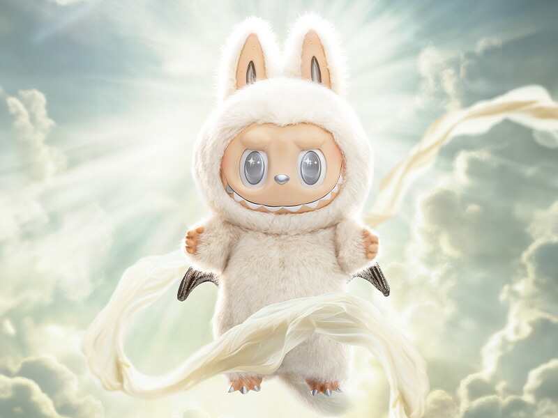 楽天市場】POP MART THE MONSTERS - ANGEL IN CLOUDS ぬいぐるみ : POP