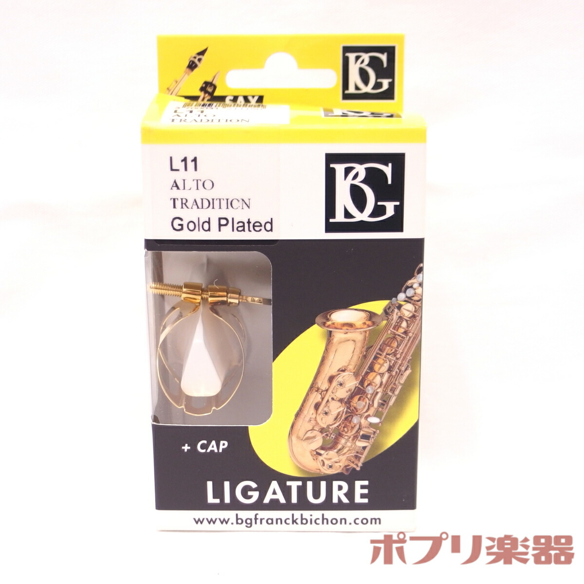 楽天市場】BG L11 GP アルトサックス用リガチャー Tradition