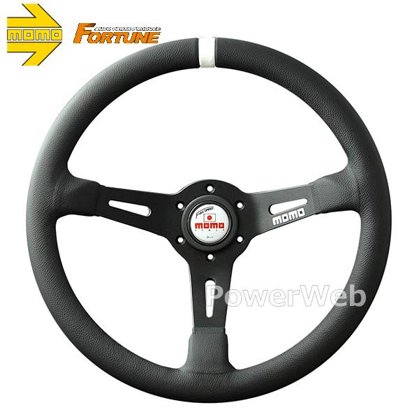 楽天市場】MOMO FULL SPEED 348D 90mm DEEP ホワイトトップ ブラック