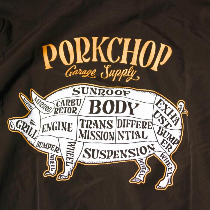 楽天市場】PORKCHOP GARAGE SUPPLY PORK BACK NYLON JKT ポーク