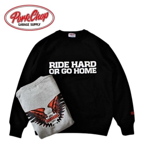 楽天市場】PORKCHOP ポークチョップ B＆S WING SWEAT スウェット