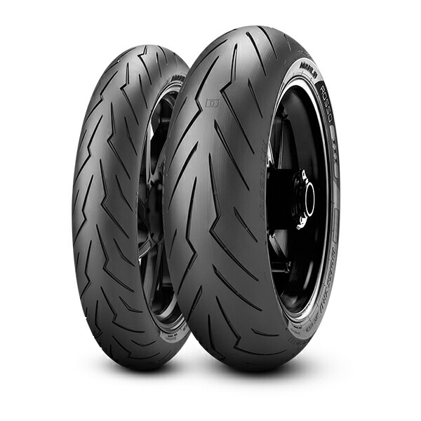ピレリ ディアブロ ロッソ3 前後セット 120/70ZR17 + 180/55ZR17
