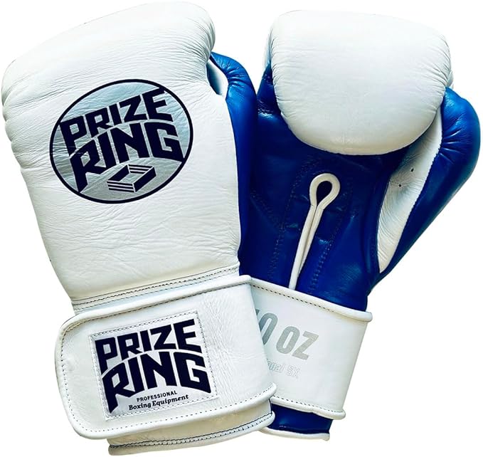 楽天市場】PRIZE RING “Professional SX” ボクシンググローブ 白/青