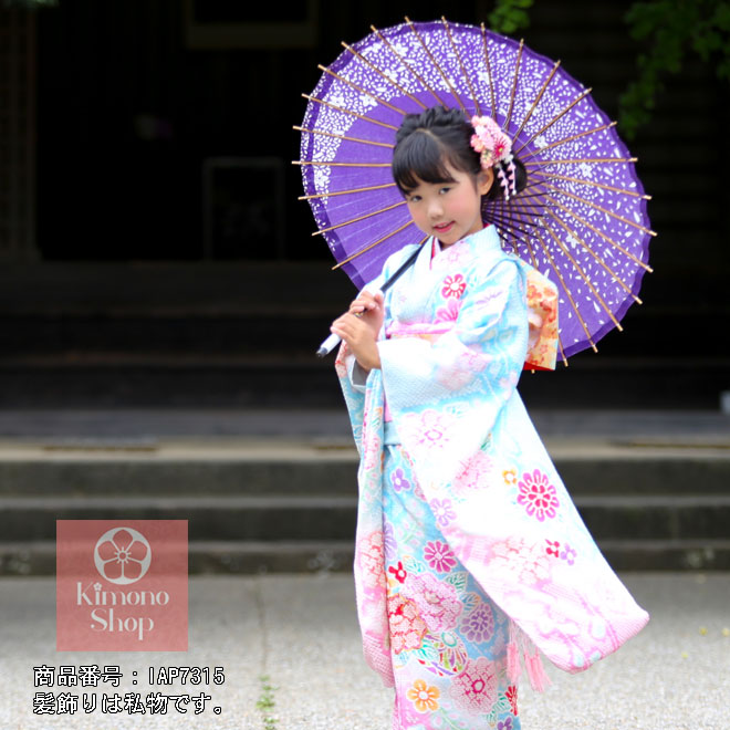 楽天市場】古典柄 七五三 7歳 正絹 レンタル 七五三 7歳 着物 レンタル