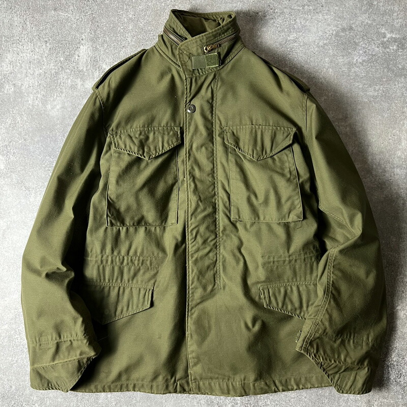 楽天市場】70s US ARMY 米軍実物 M-65 フィールド ジャケット S-R 3rd