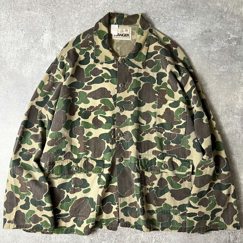 楽天市場】80s USA製 RANGER ダックハンター カモ 迷彩 コットン