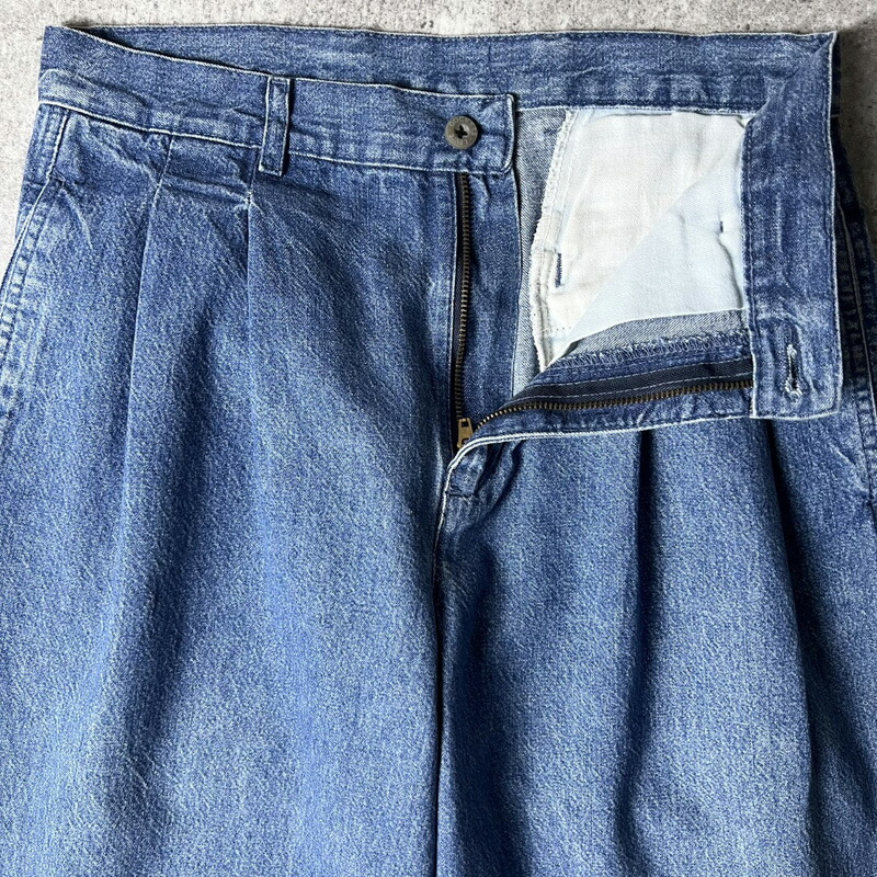 楽天市場】90s DOCKERS 2タック デニム スラックス パンツ 30 30 / 90