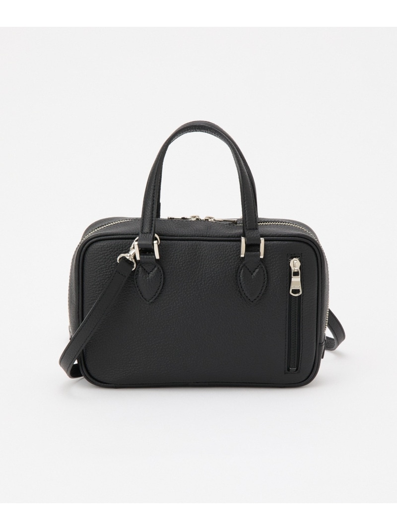 楽天市場】【SALE／40%OFF】レザー2WAYミニボストンバッグ russet