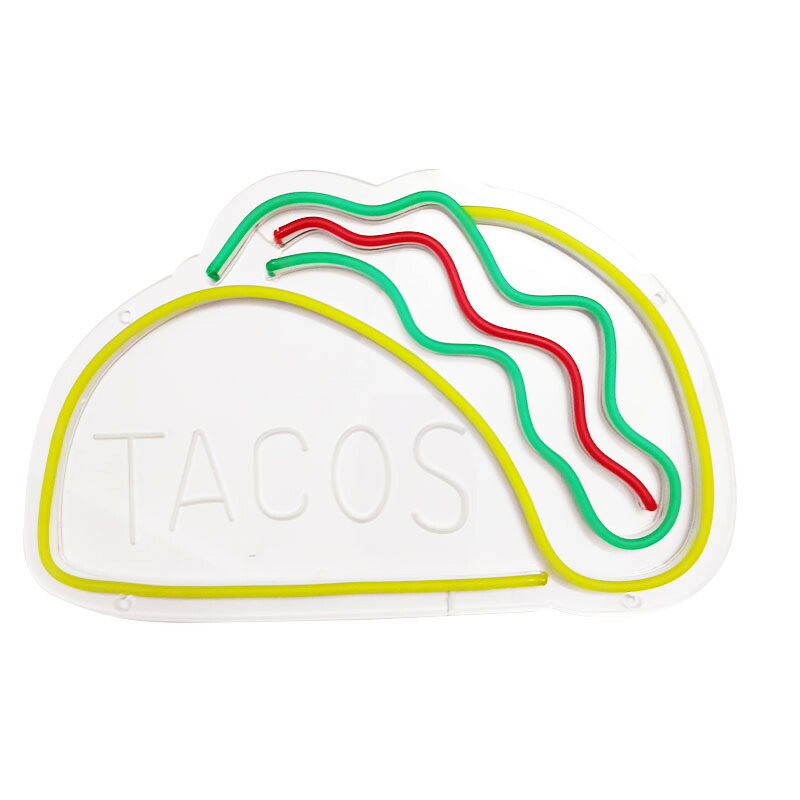 楽天市場】Tacosネオンサイン LEDネオンライト 壁掛け ネオン看板
