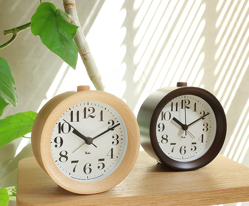 楽天市場】置き時計 RIKI ALARM CLOCK リキ アラームクロック 北欧