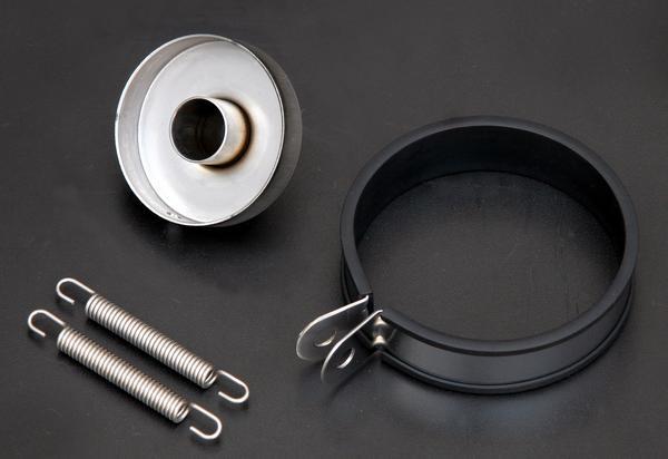 楽天市場】Realize 汎用サイレンサー 100φ×450mm 差込径 60.5φ カール