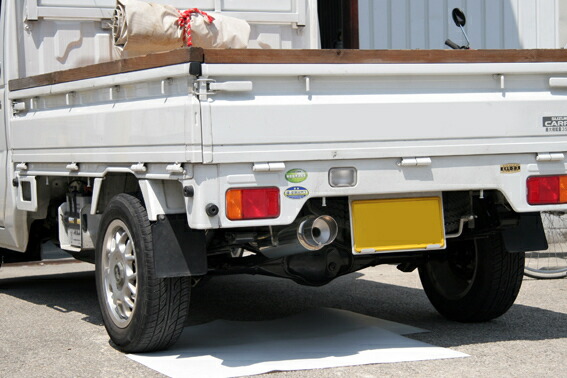 楽天市場】キャリー トラック マフラー DA63T 中期型 車 カスタム SUS