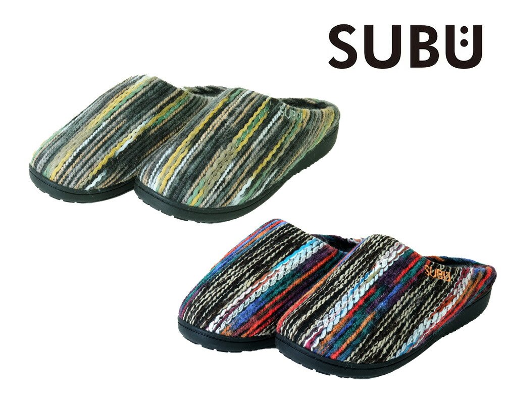 楽天市場】SUBU スブ SUBU サンダル 暖かい 靴 スリッパ SUBU ドット