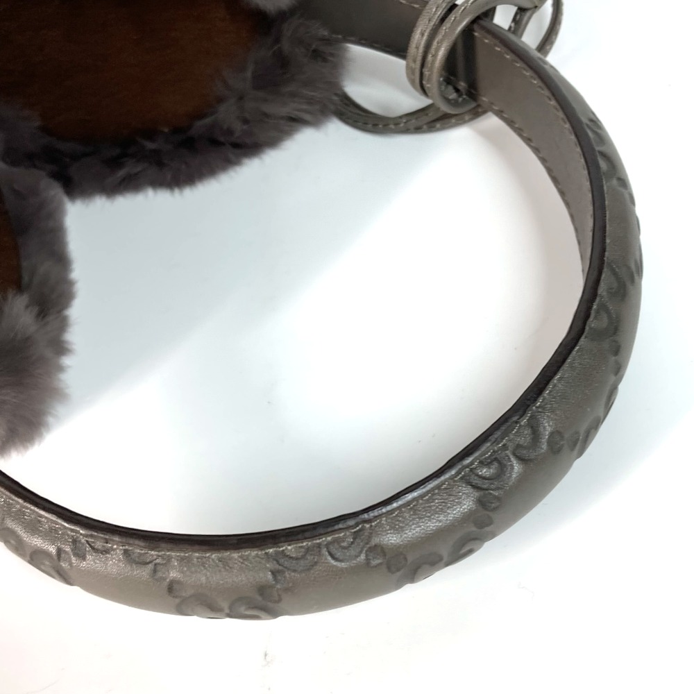 楽天市場】GUCCI グッチ 245929 グッチシマ ファー モコモコ 紐つき GG