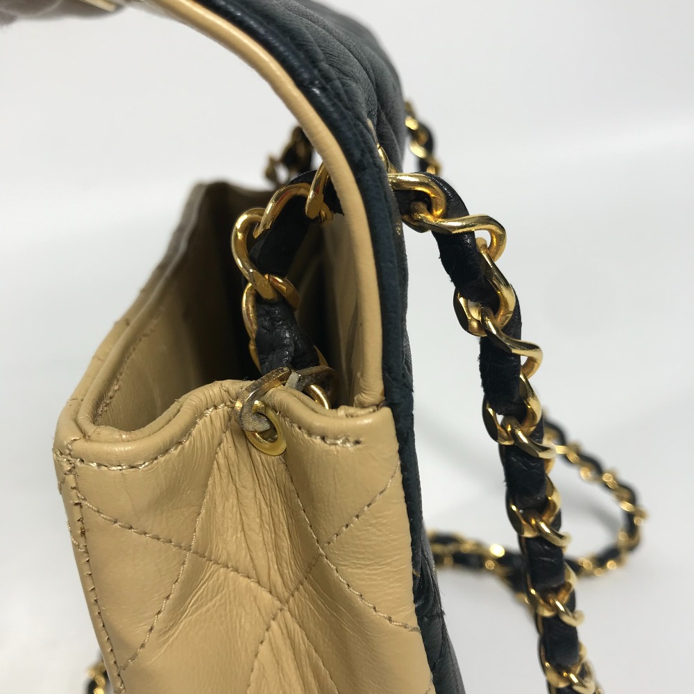 楽天市場】CHANEL シャネル バイカラー CC ココマーク マトラッセ
