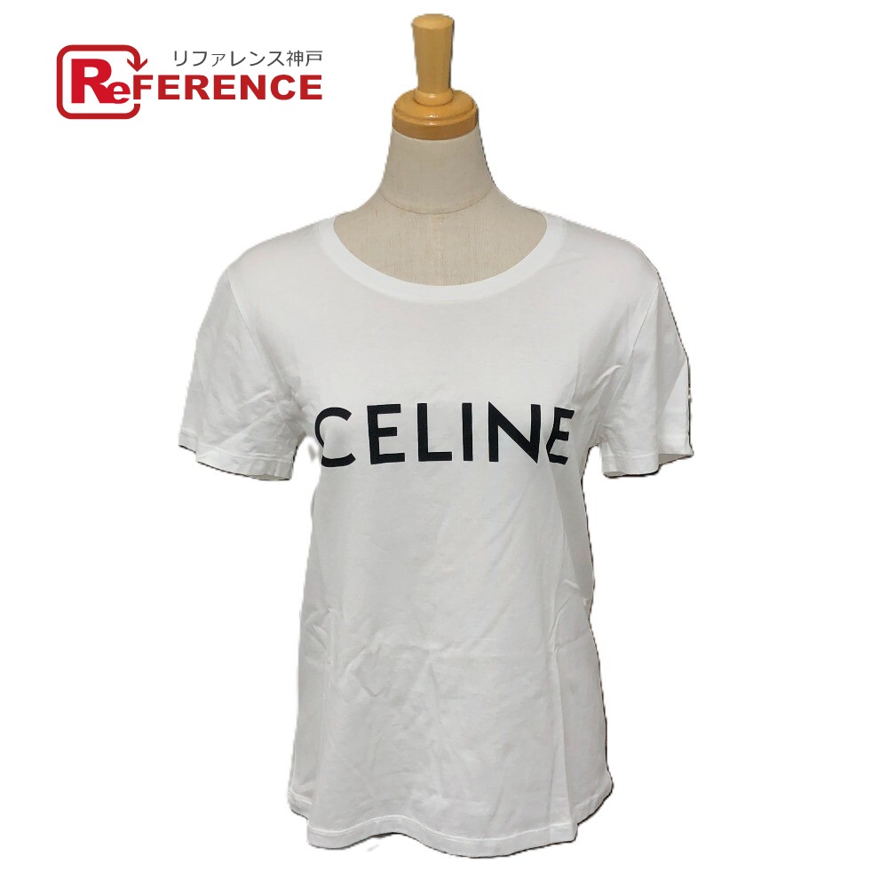 楽天市場】CELINE セリーヌ 653N 2AWB6 ロゴ 半袖 Tシャツ 半袖シャツ