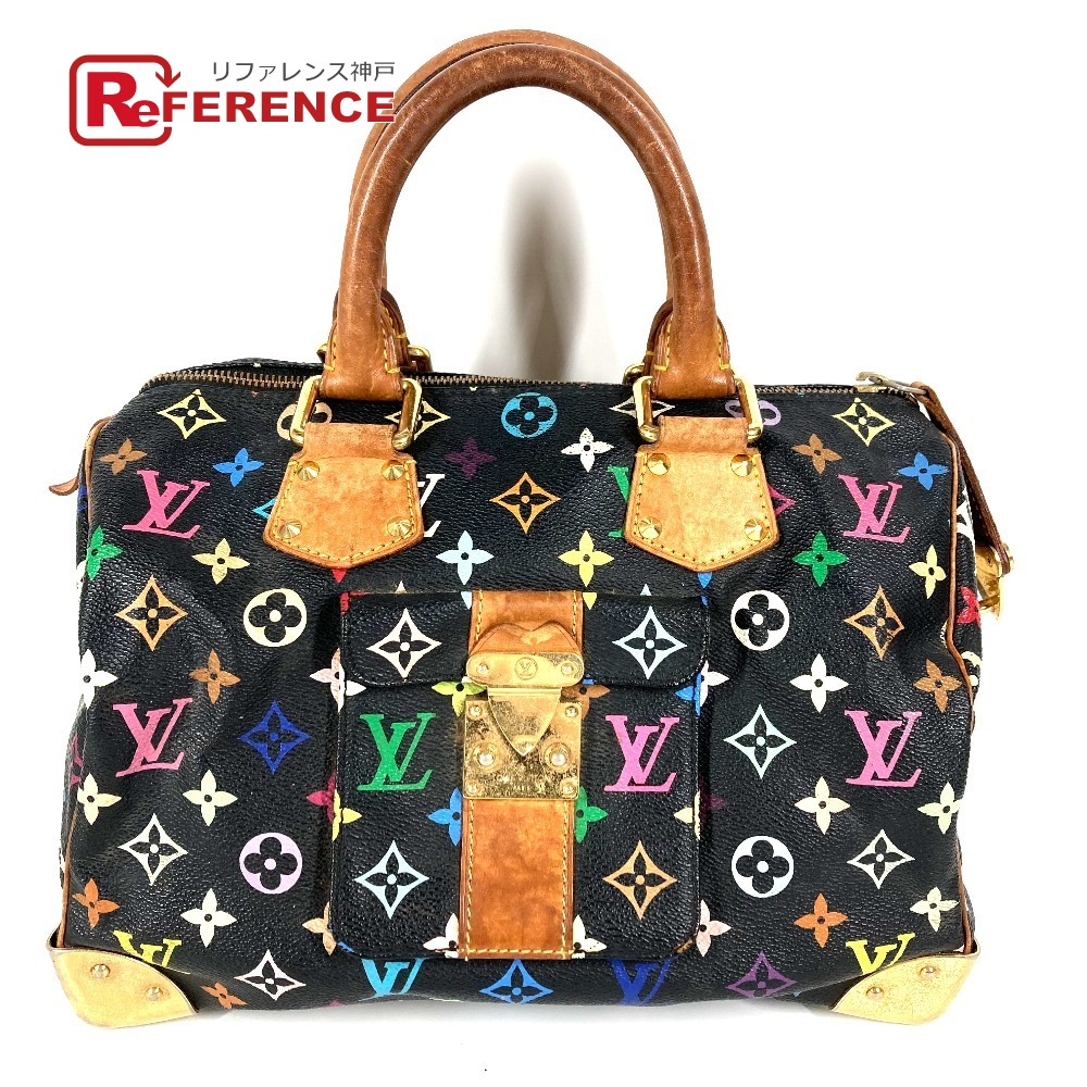 楽天市場】louis vuitton ルイ ヴィトン ミニ スピーディ マルチカラー