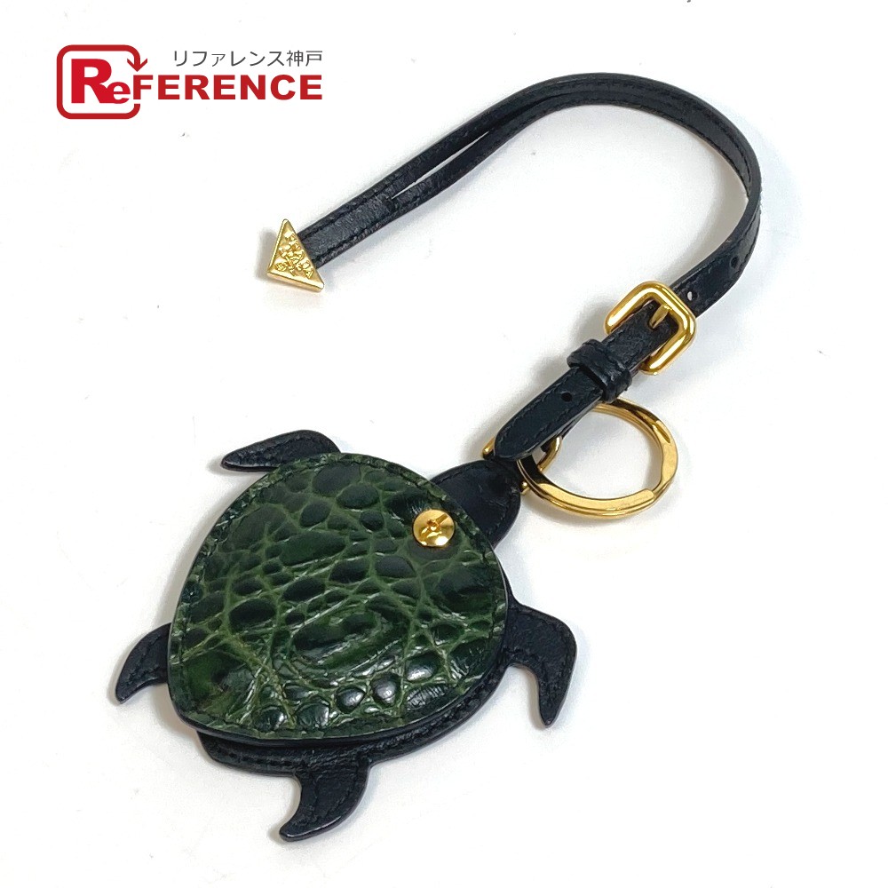 楽天市場】PRADA プラダ 亀 カメ ミラー カバン バッグチャーム