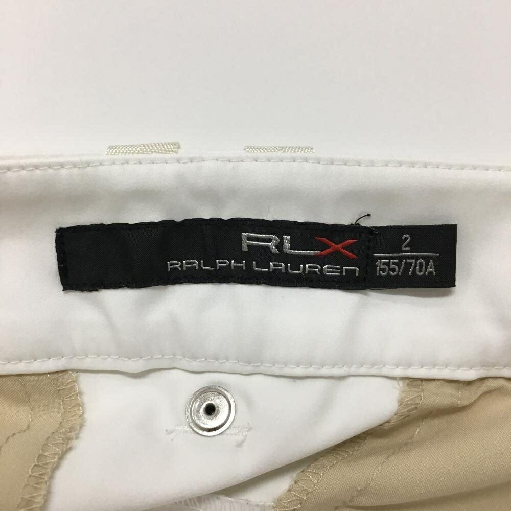楽天市場】【美品】RLXラルフローレン パンツ 白 シンプル ストレッチ