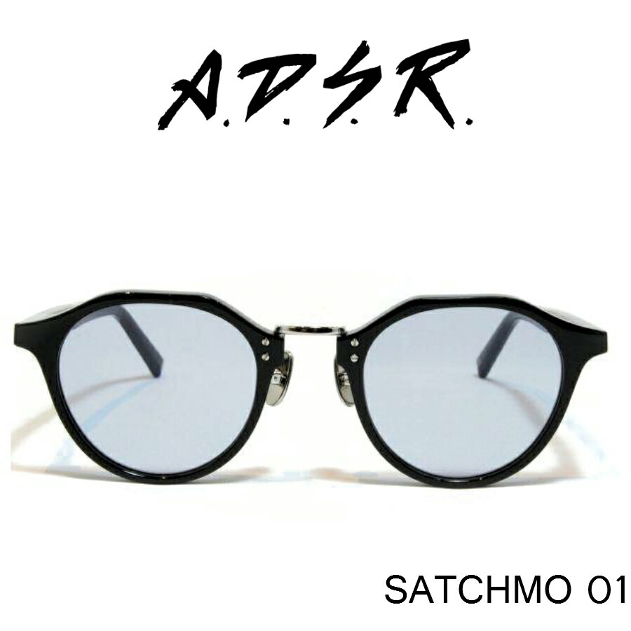 楽天市場】A.D.S.R. adsr サングラス SATCHMO サッチモ 01 (Shiny