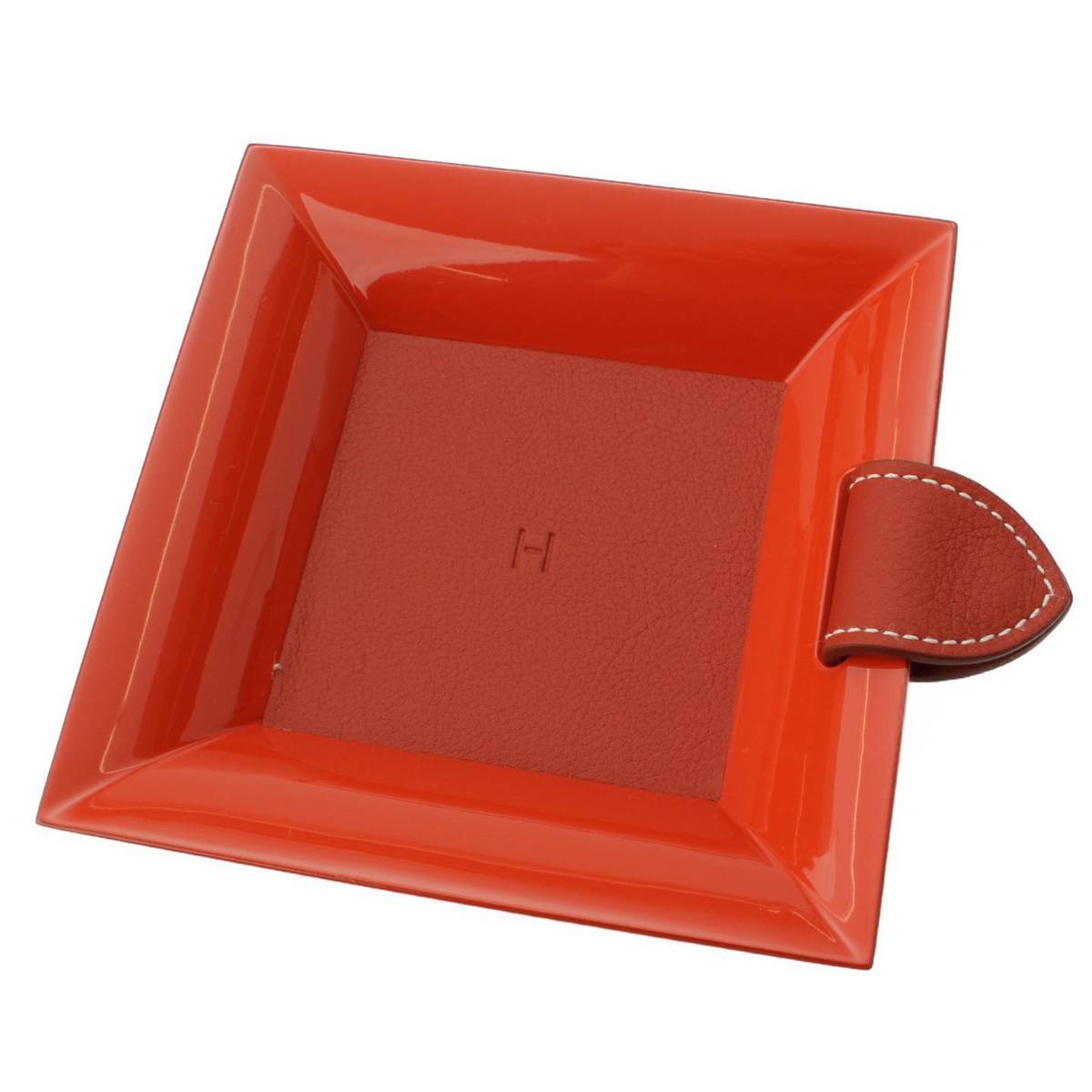 HERMES エルメス ヴィドポッシュ 小物入れ トレー トレイ オレンジ