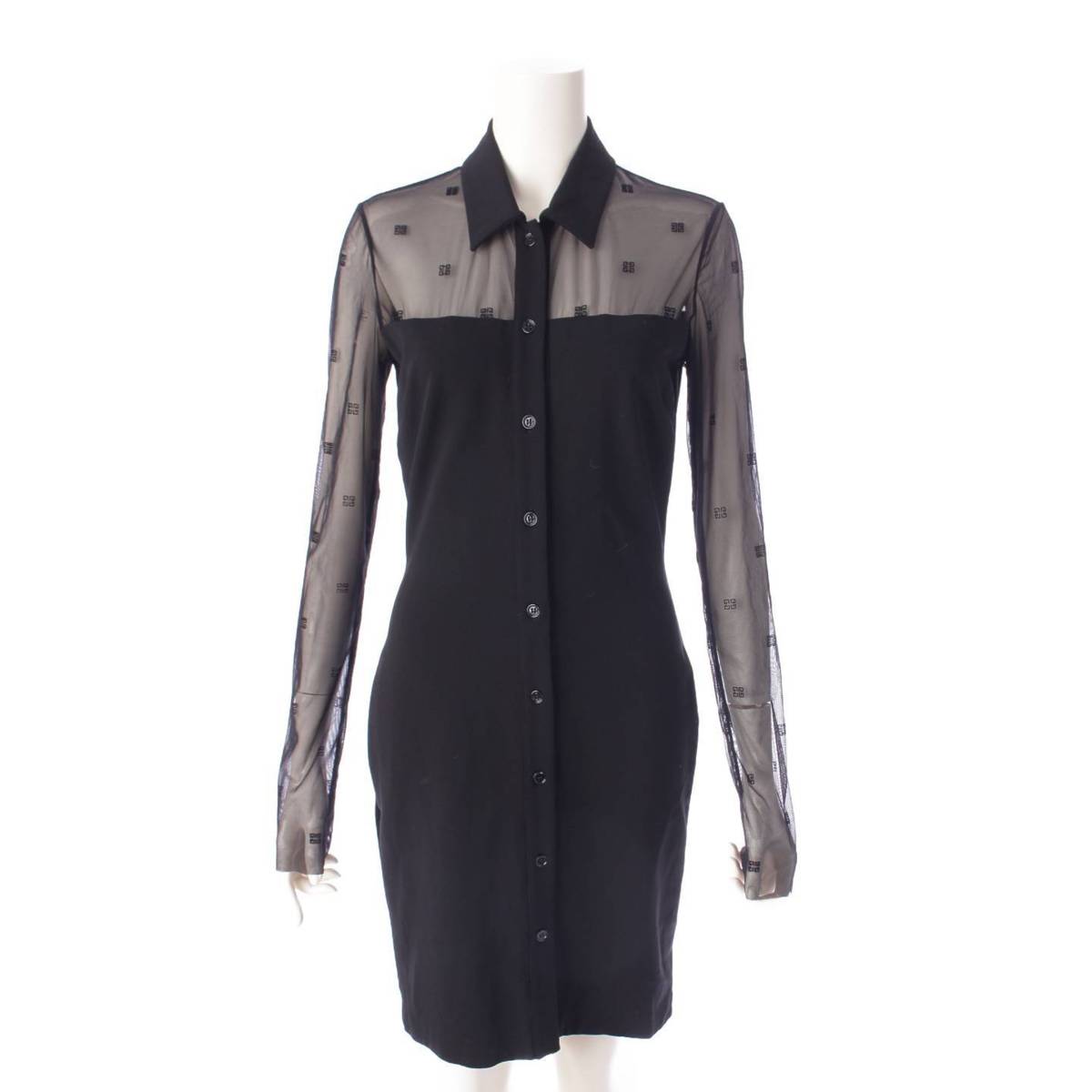楽天市場】【ジバンシィ】GIVENCHY 4G Pattern シースルー シャツ