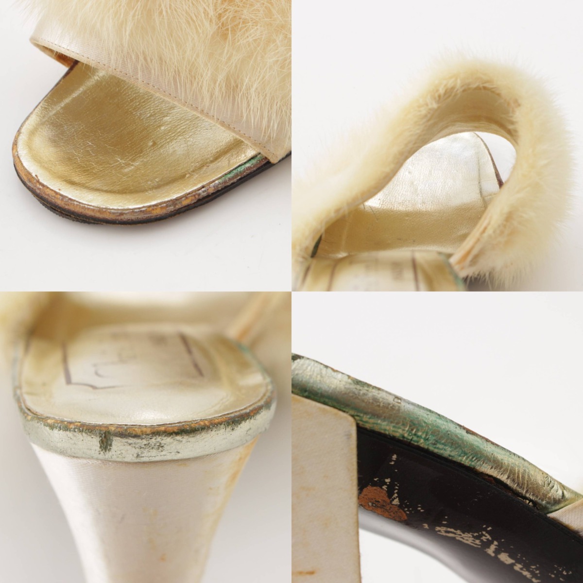 Dior スネークパターン ミュール 約8cmヒール Dior スネークパターン