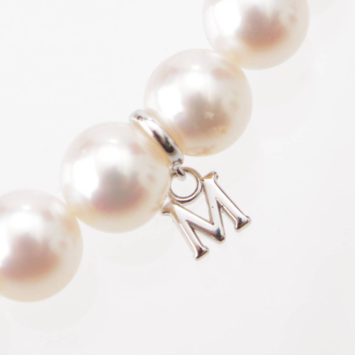 楽天市場】【ミキモト】Mikimoto エトレンヌ Mチャーム パール