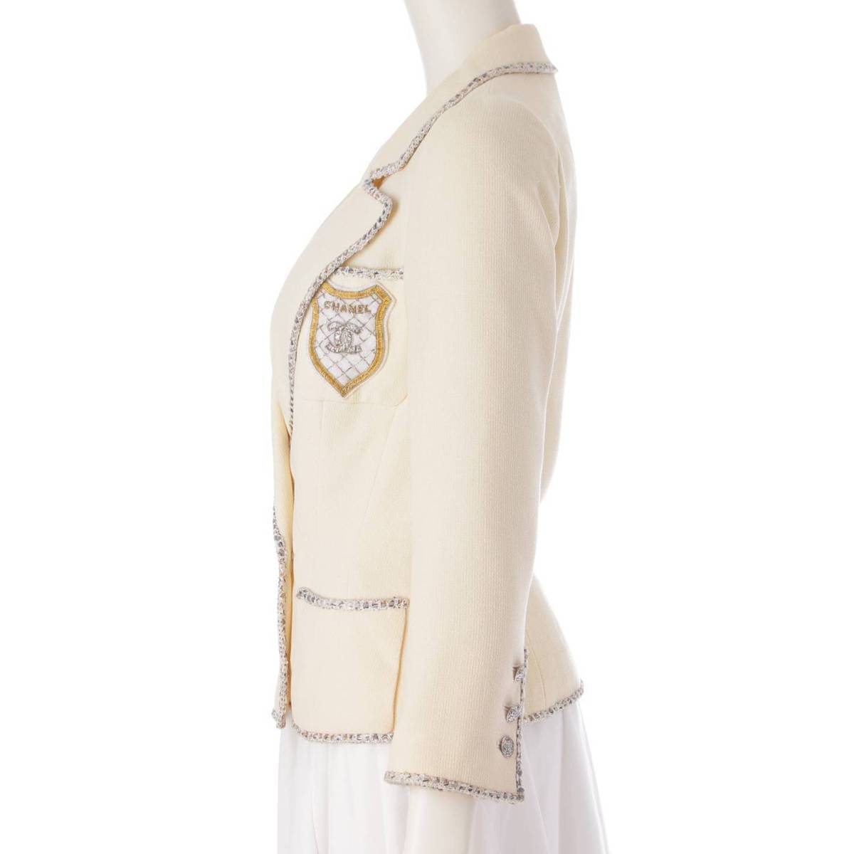 楽天市場】【シャネル】Chanel 05C ココマーク レア ウール エンブレム