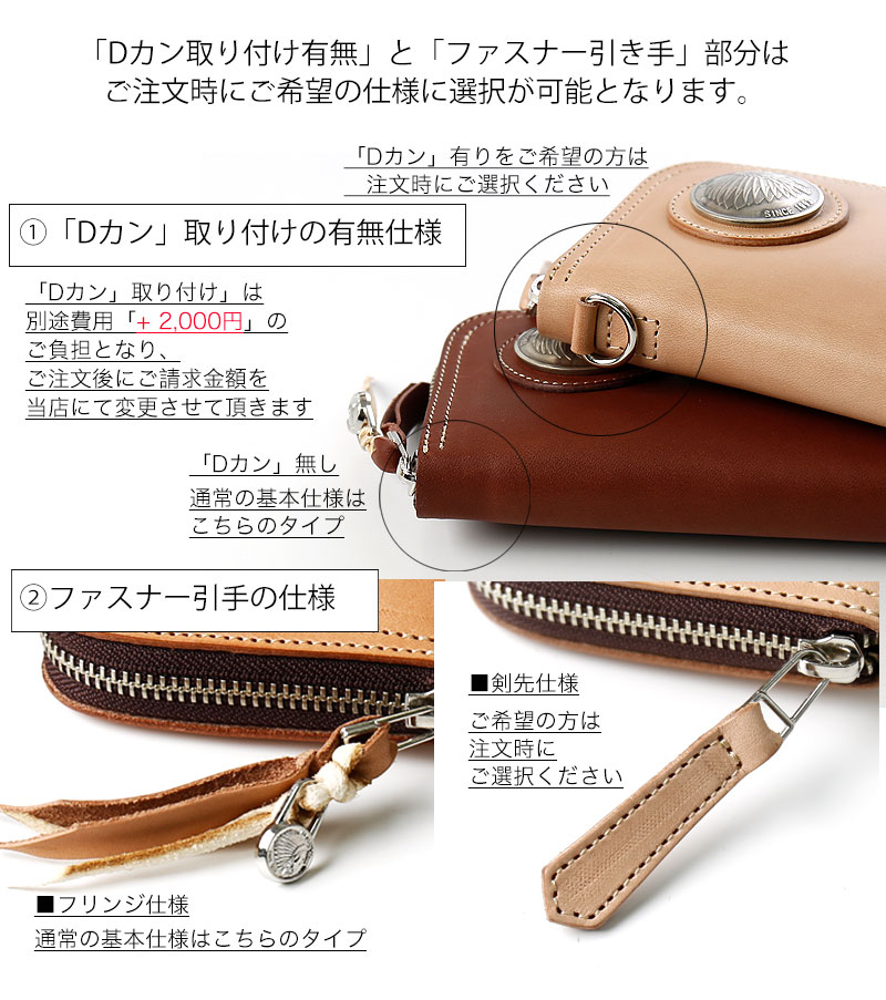 楽天市場】REDMOON レッドムーン New Round zip Long Wallet (fastener