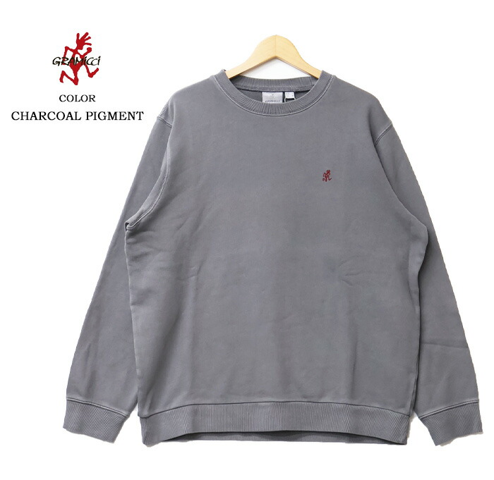 楽天市場】GRAMICCI グラミチ ワンポイント クルーネックスウェット