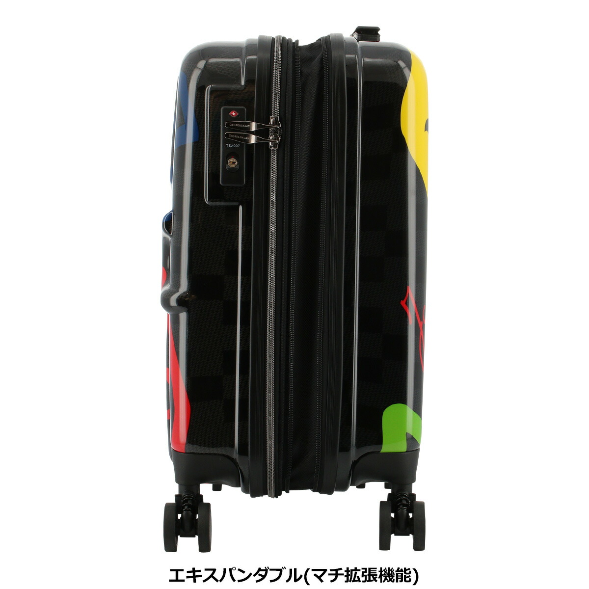 楽天市場】カステルバジャック スーツケース 機内持ち込み メンズ 40L
